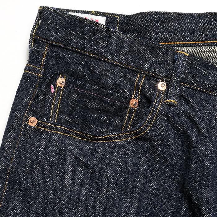 鬼デニム（ONI DENIM） ミッドライズリラックススパイク 12オンス