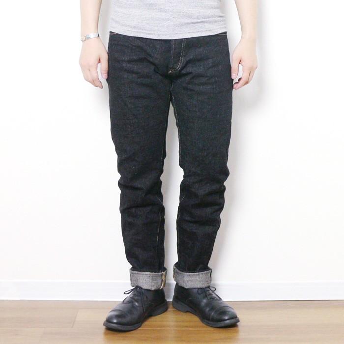 鬼デニム（ONI DENIM） ハイライズ リラックステーパード 16oz 