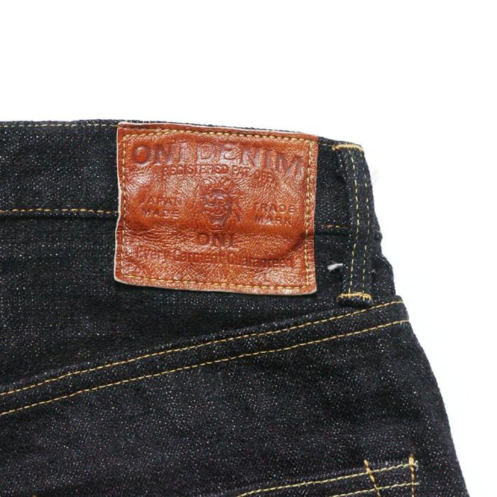 鬼デニム（ONI DENIM） ハイライズ リラックステーパード 16oz 