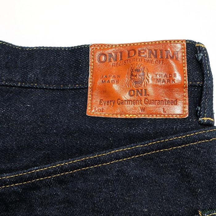 鬼デニム（ONI DENIM） ハイライズ リラックステーパード 20oz