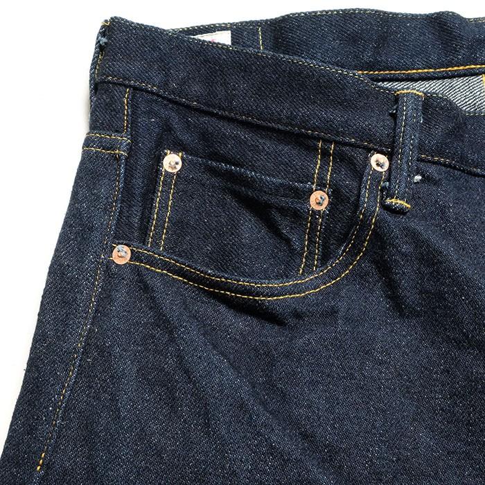 鬼デニム（ONI DENIM） ハイライズ リラックステーパード 20oz