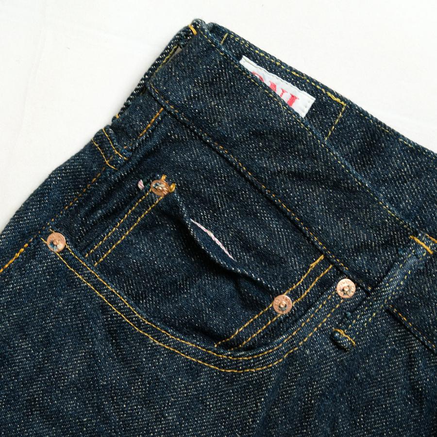 鬼デニム(ONI DENIM) ハイライズ リラックステーパード 20oz 鬼デニム(ONI DENIM) ハイライズ リラックステーパード 20oz