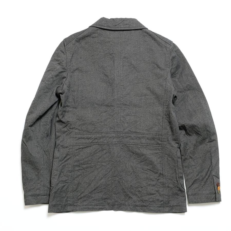 【美品】orgueil オルゲイユ テーラードジャケット　ストライプ 40 ORGUEIL(オルゲイユ) OR-4198A ストライプ サックジャケット Stripe