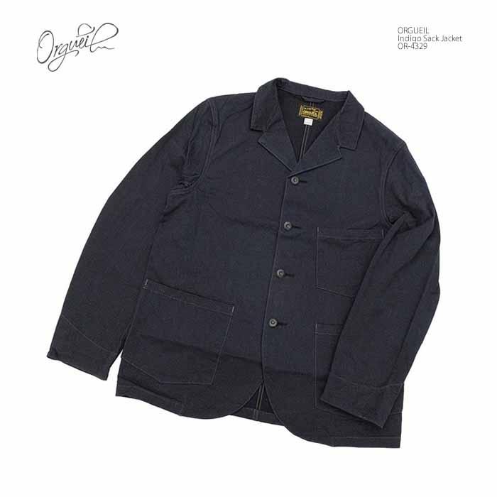 ORGUEIL（オルゲイユ） ORGUEIL OR-4329 インディゴ サック ジャケット