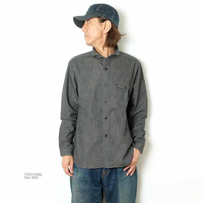 ORGUEIL（オルゲイユ） ORGUEIL OR-5107 ショールカラー シャツ - 7oz