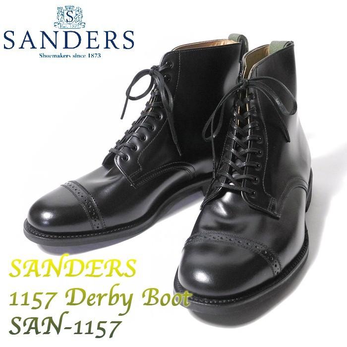 SANDERS SANDERS（サンダース） 1157 ダービーブーツ SAN-1157 