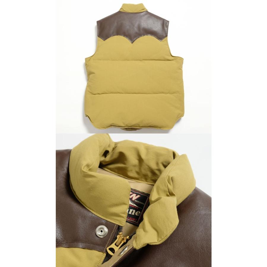 SUGAR CANE CANE (シュガーケーン) ナイロン/コットン レザーヨーク