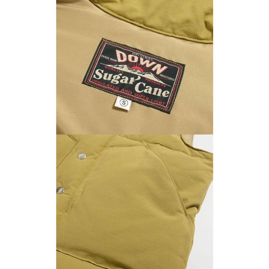 SUGAR CANE CANE (シュガーケーン) ナイロン/コットン レザーヨーク