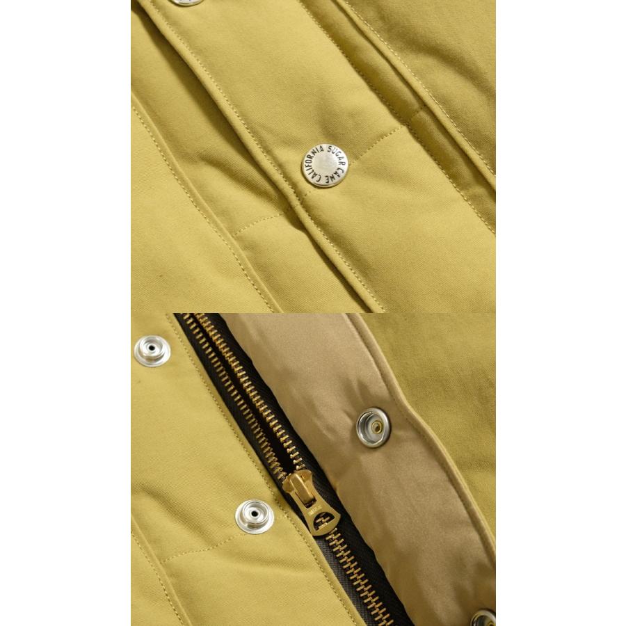 SUGAR CANE CANE (シュガーケーン) ナイロン/コットン レザーヨーク