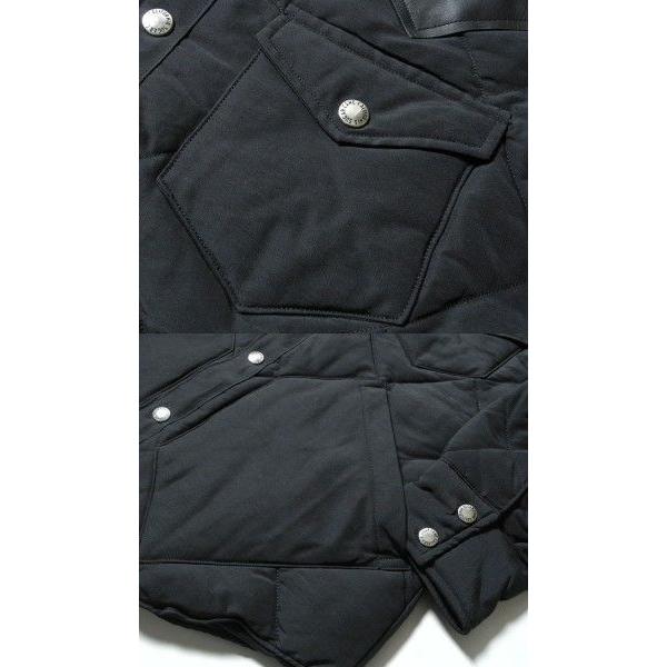 SUGAR CANE(シュガーケーン) N/C LEATHER YOKE DOWN JACKET SUGAR CANE(シュガーケーン) N/C LEATHER YOKE DOWN JACKET