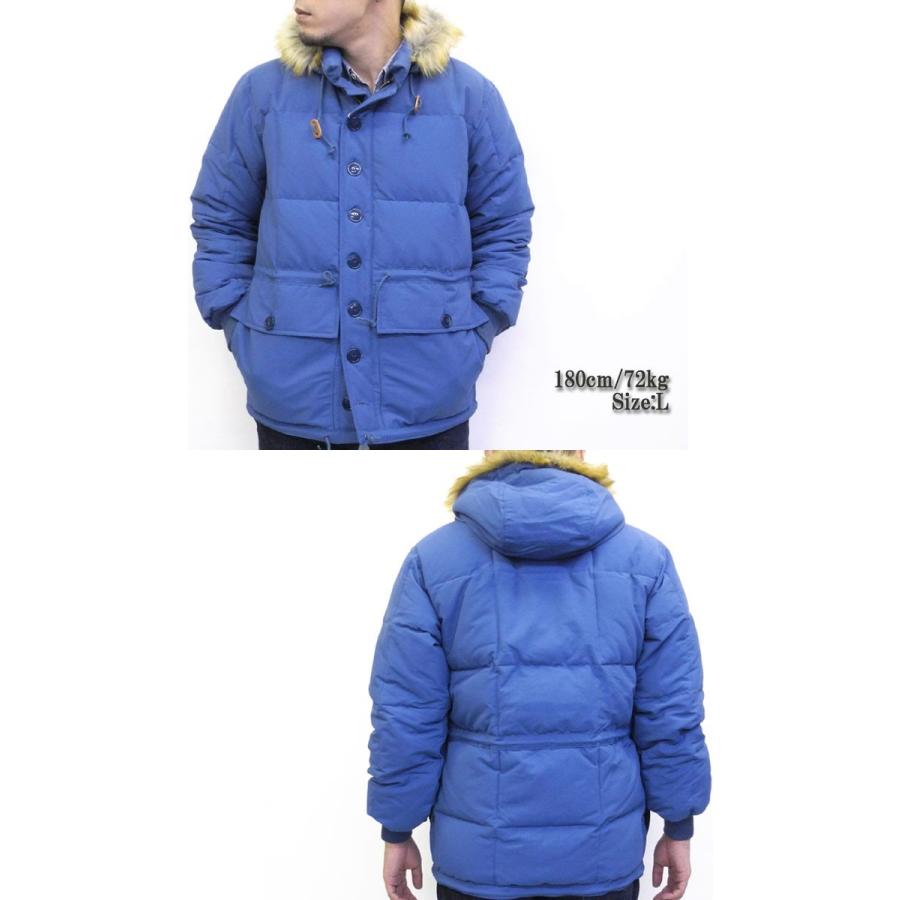 SUGAR CANE CANE シュガーケーン COTTON/NYLONHOODED DOWN JACKET