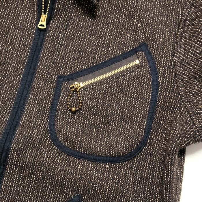 sugar cane ビーチクロスジャケット SUGAR CANE（シュガーケーン） ビーチクロス ジップジャケット SC14286