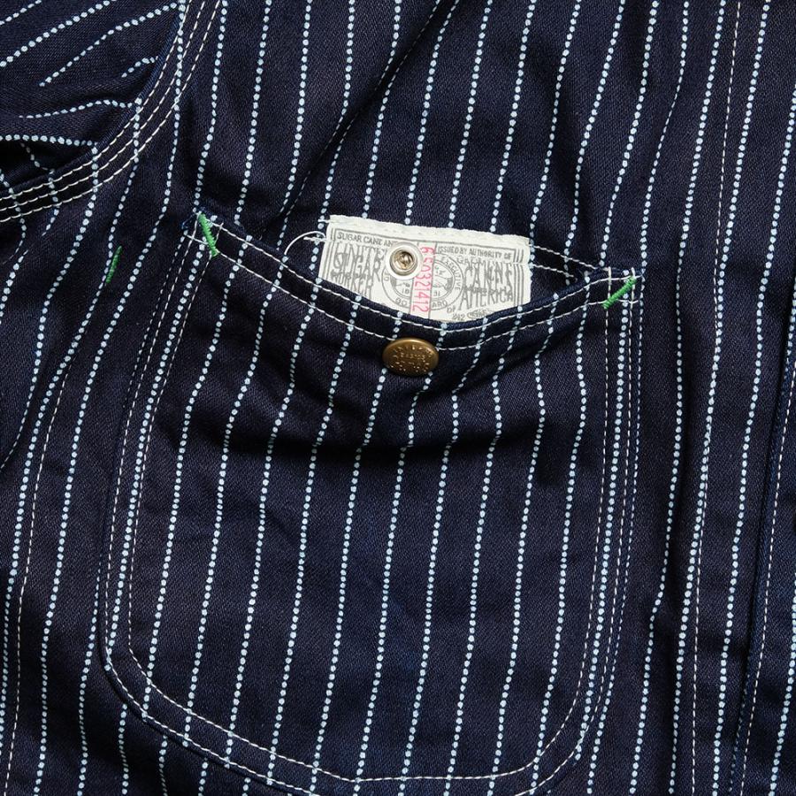 SUGAR CANE ストライプジャケット SUGAR CANE シュガーケーン SC14372 9oz. ウォバッシュ ストライプ