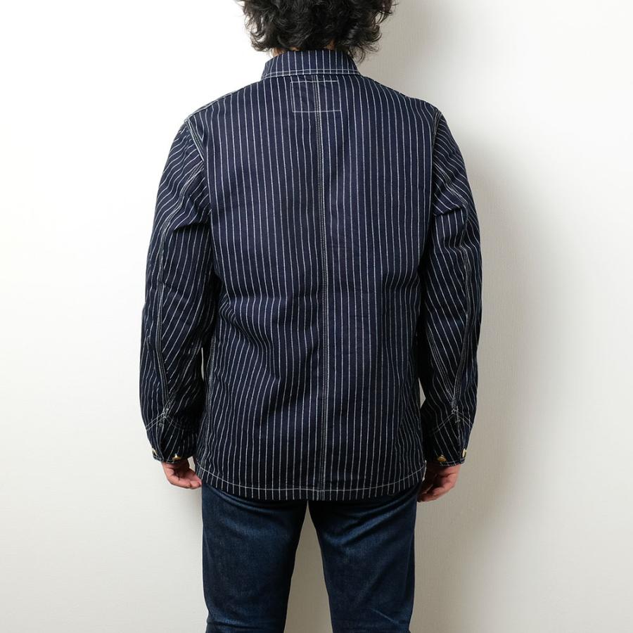 WIGWAG ワークジャケット　40 ウォバッシュ SUGAR CANE SC14372 シュガーケーン 9ozウォバッシュストライプ ワーク