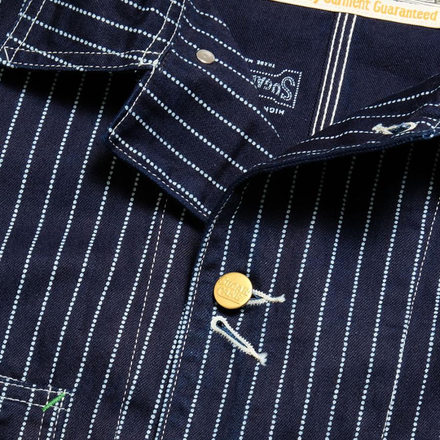 SUGAR CANE シュガーケーン SC14372 9oz. ウォバッシュ ストライプ