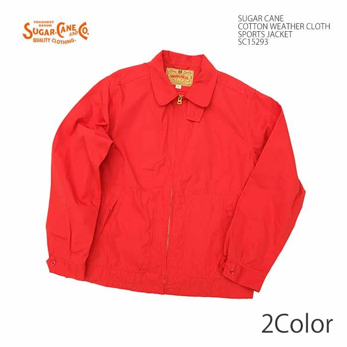 SUGAR CANE シュガーケーン SC15293 コットンウェザークロス スポーツ