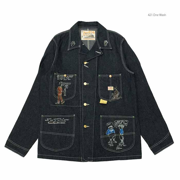 SUGAR CANE シュガーケーン SC15449 11oz. ブルーデニム ワークコート