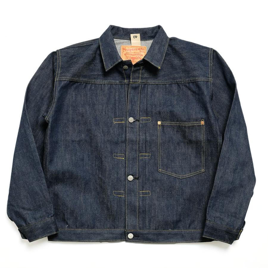 シュガーケーン SUGAR CANE SC19007 Super “Denim” Collectibles #07 13.5oz. ブルーデニム ブラウス 1946 MODEL ジャケット Gジャン | ヒノヤ HINOYA｜hinoya-ameyoko｜04