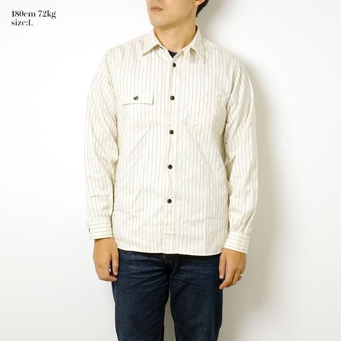 【極美品】シュガーケーン フィクションロマンス 竹製ボタン ドビーシャツ L相当 SUGAR CANE シュガーケーン フィクションロマンス SC27076 8.5oz