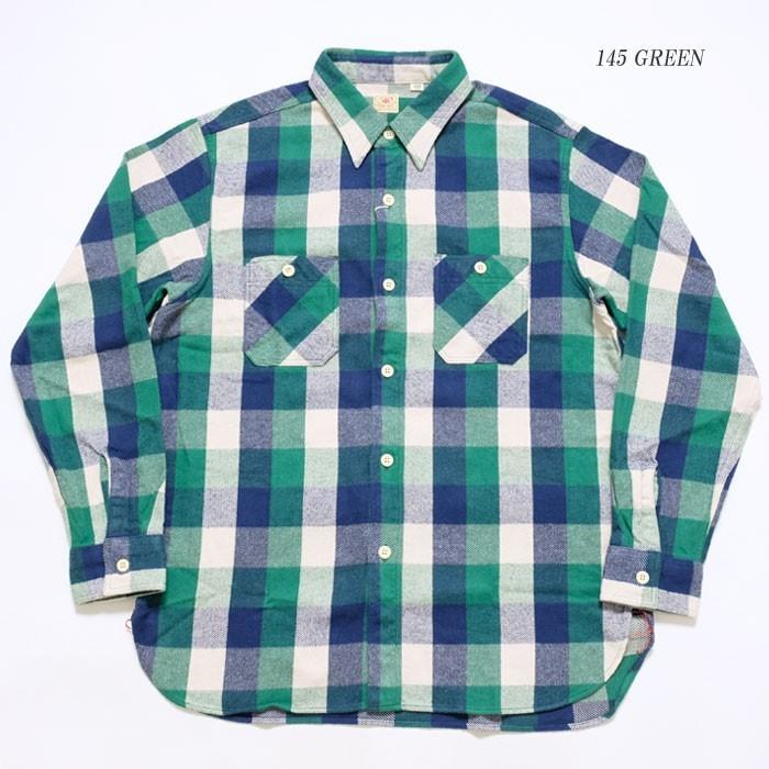 SUGARCANE★SC28236★ツイルブロックチェック★ワークシャツ★新品 SUGAR CANE SUGARCANE（シュガーケーン） ツイルチェック 長袖ワーク