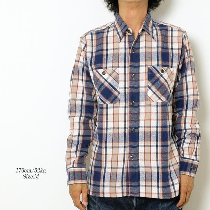 SUGAR CANE SUGARCANE（シュガーケーン） ツイルチェック 長袖ワーク