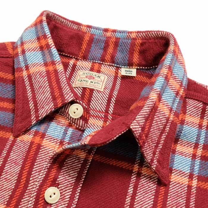 SUGAR CANE SUGARCANE（シュガーケーン）ツイルチェック 長袖ワーク