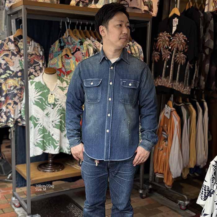SUGAR CANE シュガーケーン SC29474 9オンス デニムシャツ 長袖