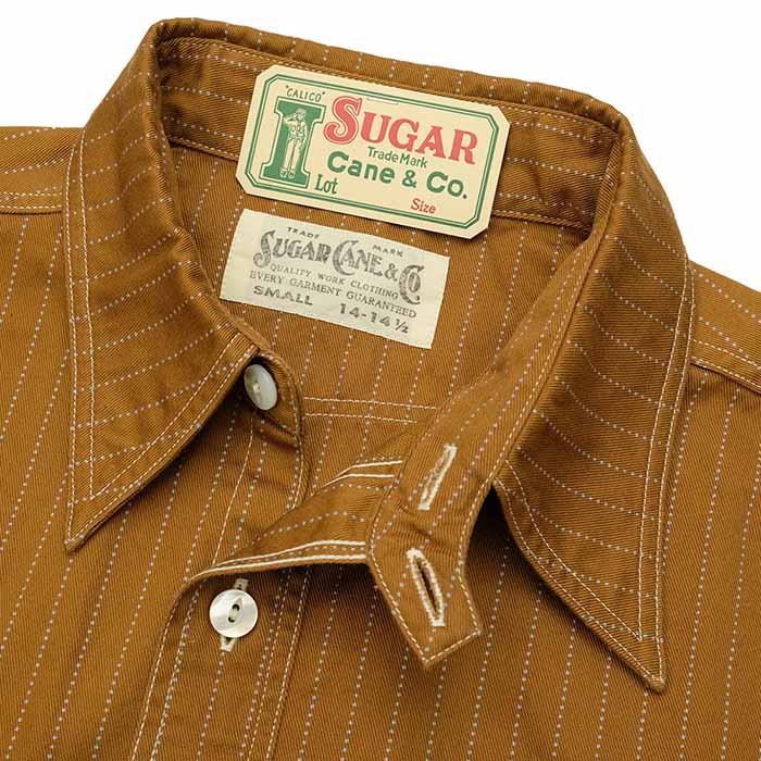 SUGAR CANE シュガーケーン SC38700 FICTION ROMANCE 8.5oz. ブラウン