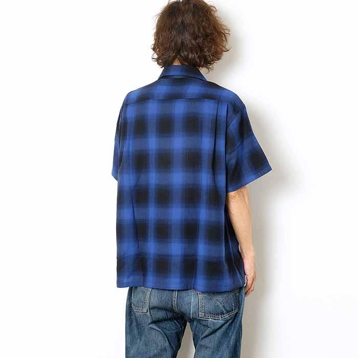 シュガーケーン SUGAR CANE SC39297 レーヨン オンブレーチェック 半袖オープンシャツ メンズ | ヒノヤ｜hinoya-ameyoko｜05