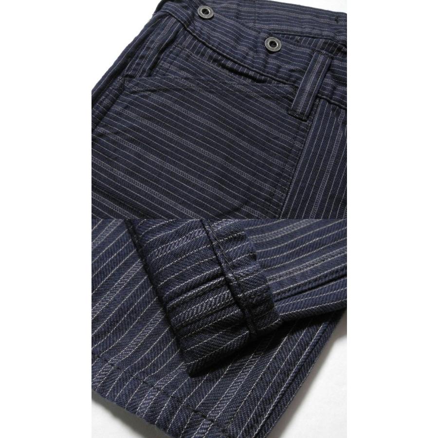 SUGARCANE（シュガーケーン）　FICTION ROMANCE　8oz. INDIGO STRIPE　WORK PANTS　SC41377｜hinoya-ameyoko｜04