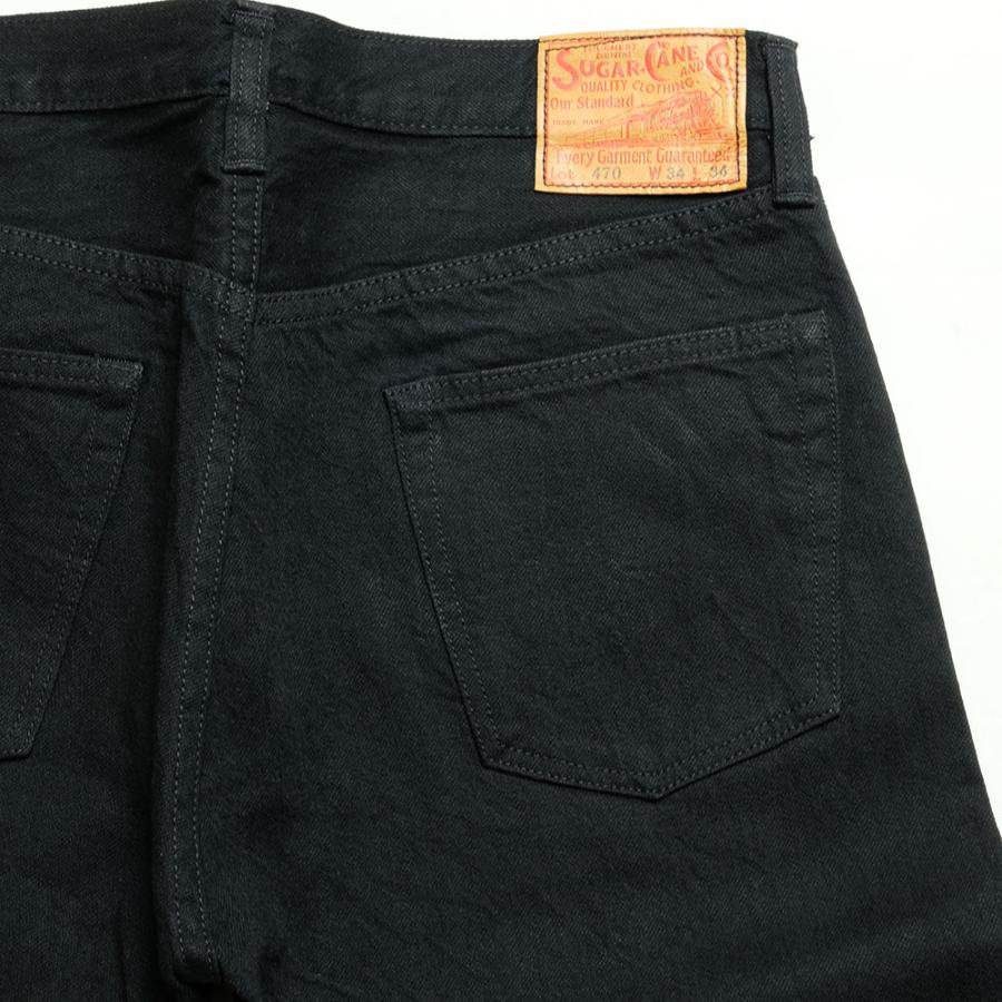 SUGAR CANE シュガーケーン SC41470 13oz ブラックデニム タイプ SUGAR CANE シュガーケーン SC41470 13oz ブラックデニム タイプ