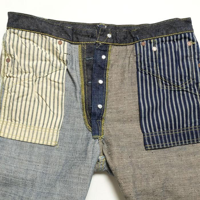 ✨完売✨　シュガーケーン　琉球藍混 × HAWAII藍混　砂糖黍製　デニム　緑耳 SUGAR CANE(シュガーケーン)16.25oz.琉球藍混砂糖黍[2nd type