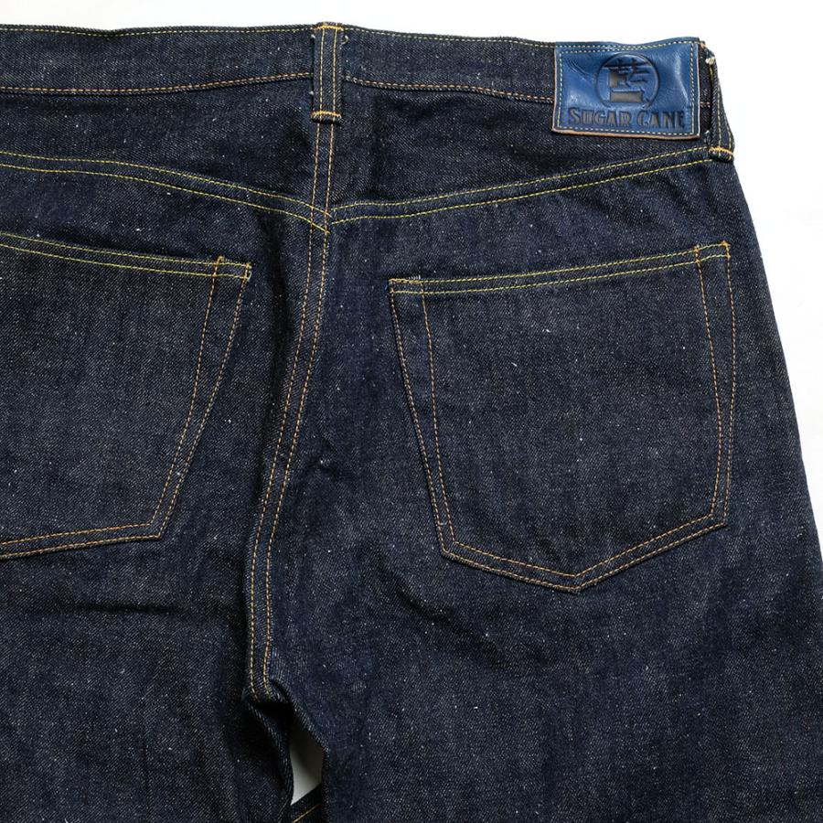SUGAR CANE SUGARCANE（シュガーケーン） 砂糖黍製 13oz. 阿波藍混右綾
