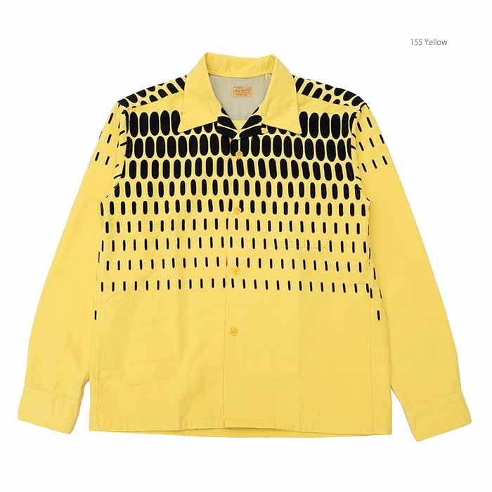新品未使用Style Eyes Elvis dot スポーツウェア シャツ M STYLE EYES（スタイルアイズ） STYLE EYES SE29169 コーデュロイ