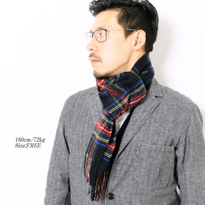 Glen Prince（グレンプリンス） 100%ラムズウール タータンスカーフ