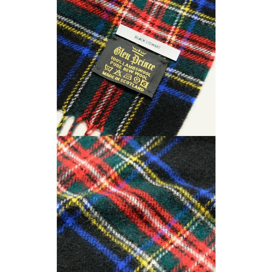 Glen Prince（グレンプリンス） 100%ラムズウール タータンスカーフ
