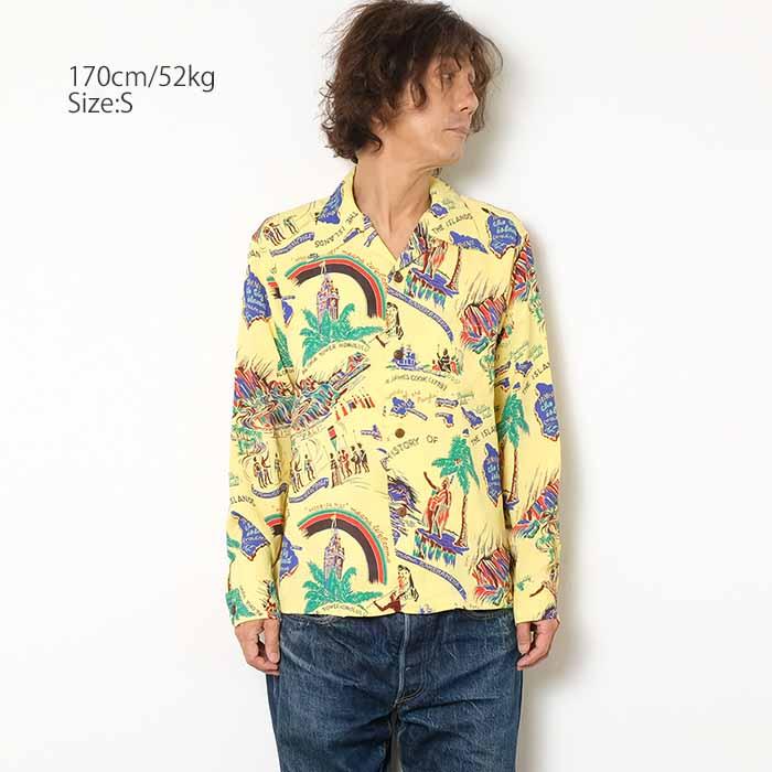 長袖　SUN SURF サンサーフ アロハシャツ SS29003 Mサイズ SUN SURF サンサーフ SS29003 アロハシャツ 長袖 ハワイアン