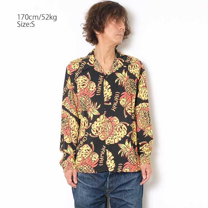 SUN SURF サンサーフ SS29005 アロハシャツ 長袖 ハワイアンシャツ 洋
