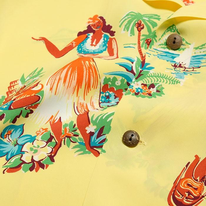 SUN SURF (サンサーフ) 半袖 レーヨン ハワイアンシャツ 