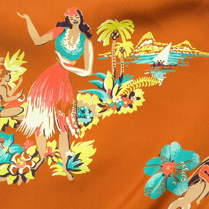 SUN SURF (サンサーフ) 半袖 レーヨン ハワイアンシャツ 