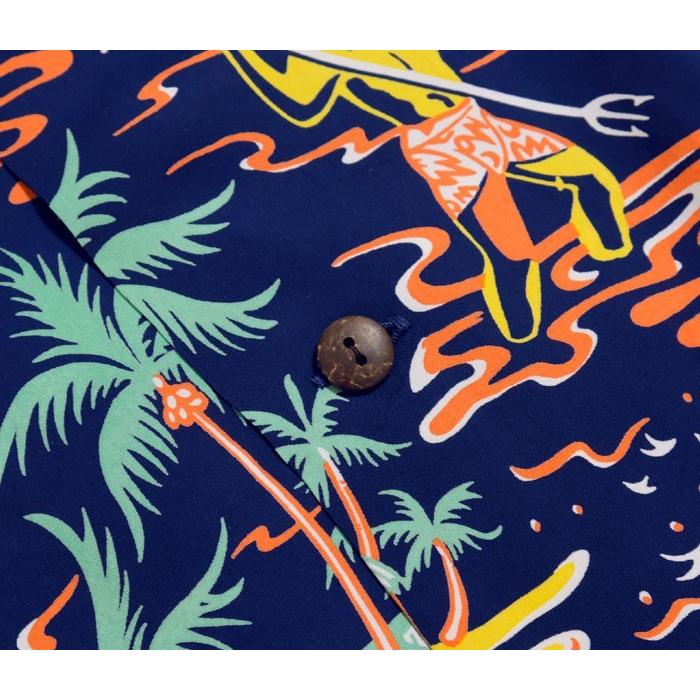 SUN SURF SURF（サンサーフ） 半袖 レーヨン ハワイアンシャツ 