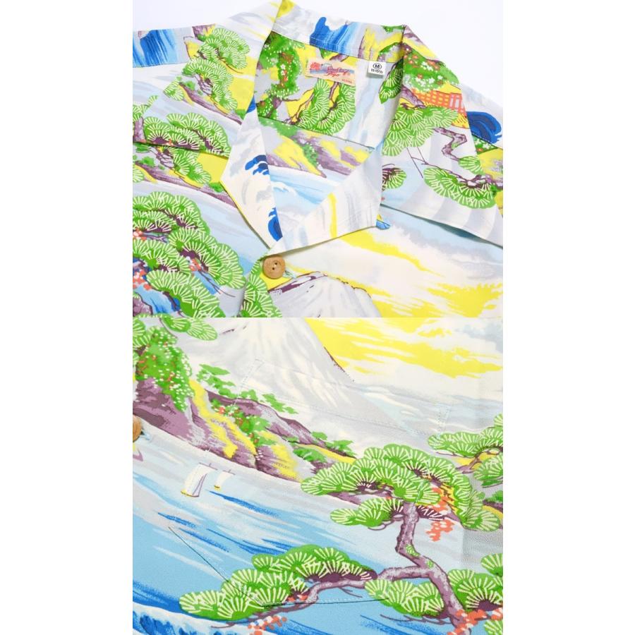 SUN SURF SURF（サンサーフ） 半袖レーヨン ハワイアンシャツ 