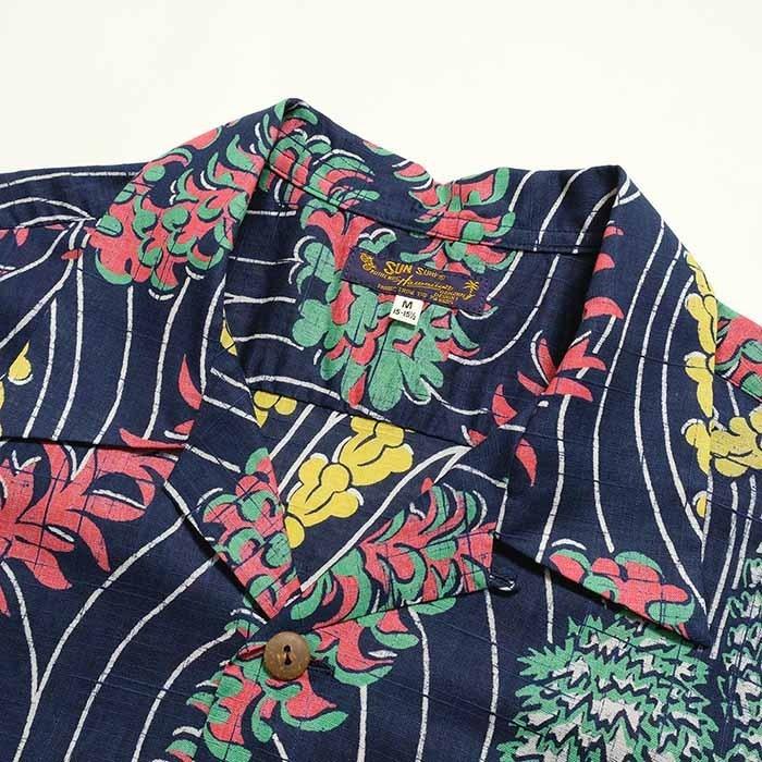 SUN SURF SURF（サンサーフ） コットンリネン スラブヤーン 半袖