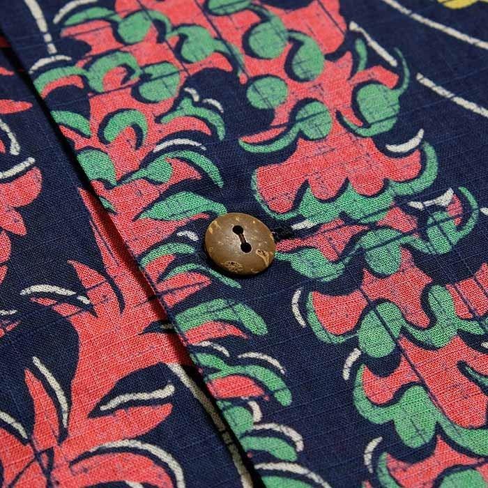 SUN SURF SURF（サンサーフ） コットンリネン スラブヤーン 半袖