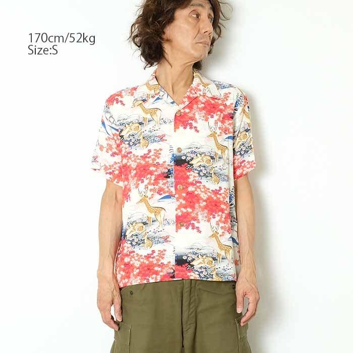 SUN SURF (サンサーフ) 半袖 レーヨン ハワイアンシャツ 