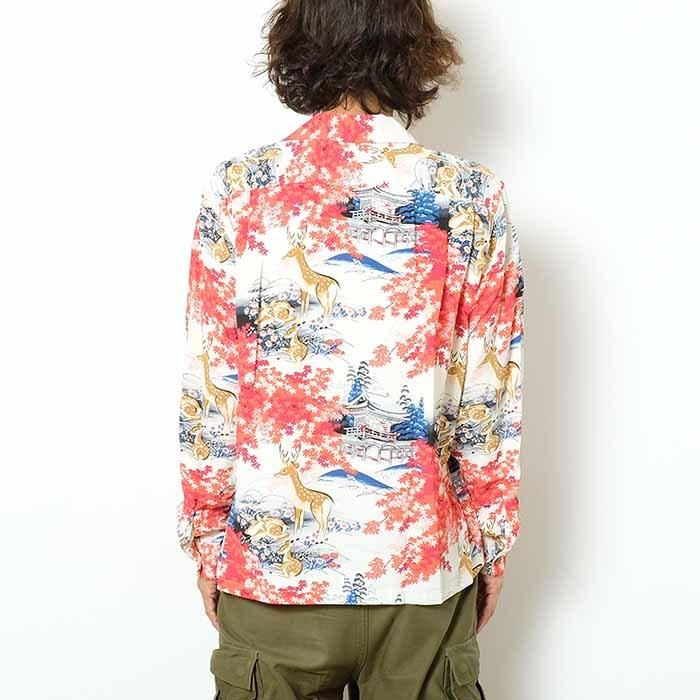 SUN SURF（サンサーフ）ヒノヤ別注モデル 長袖レーヨン ハワイアン 
