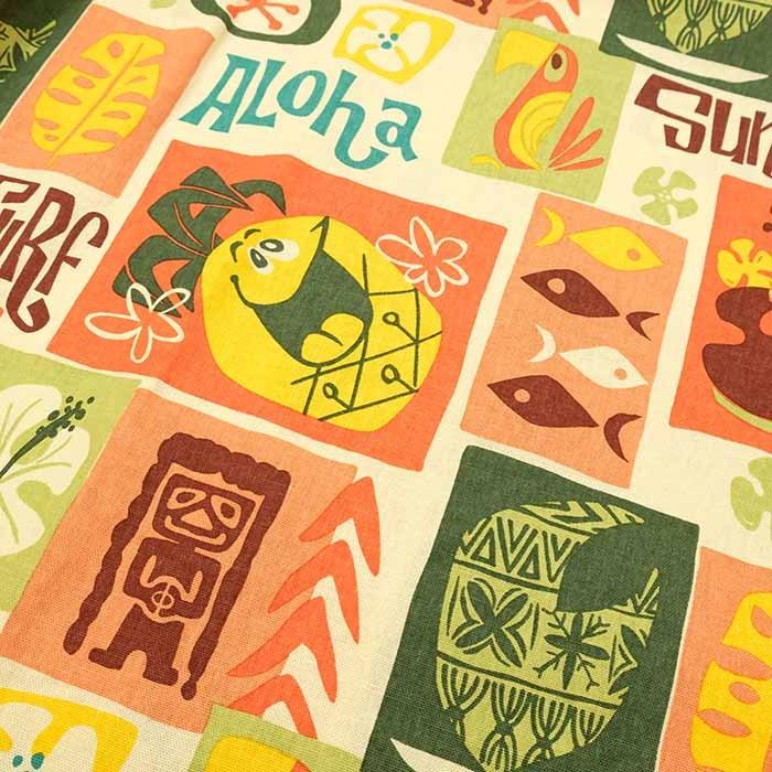 SUN SURF SURF（サンサーフ）by MOOKIE コットンリネン スラブ 半袖
