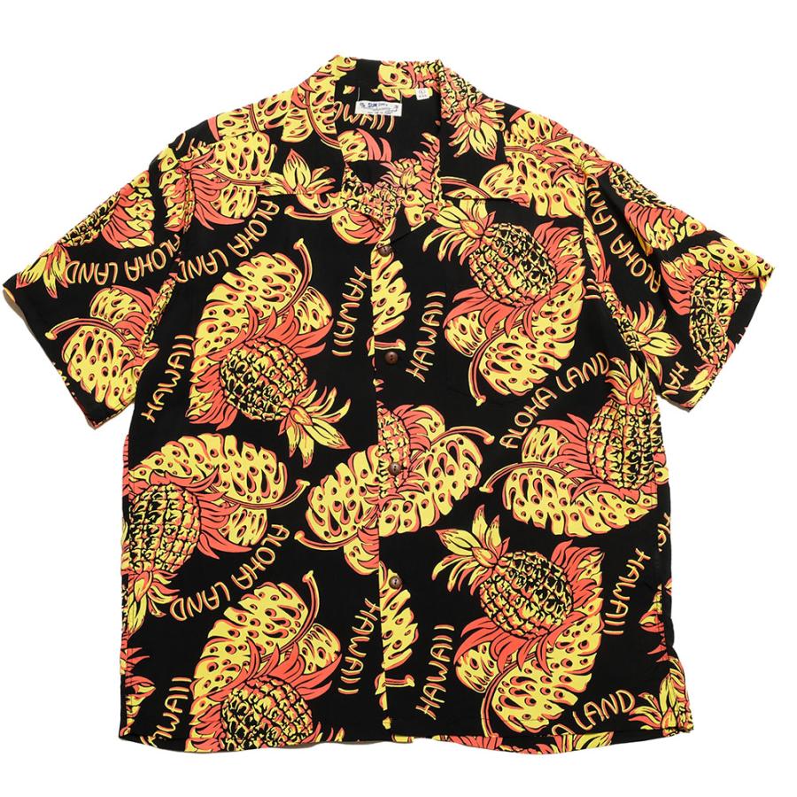 SUN SURF サンサーフ SS39015 ハワイアンシャツ -THE PINEAPPLE