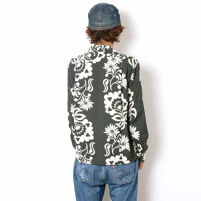 SUN SURF サンサーフ 店舗限定 SS39216LS 長袖 レーヨン ハワイアン