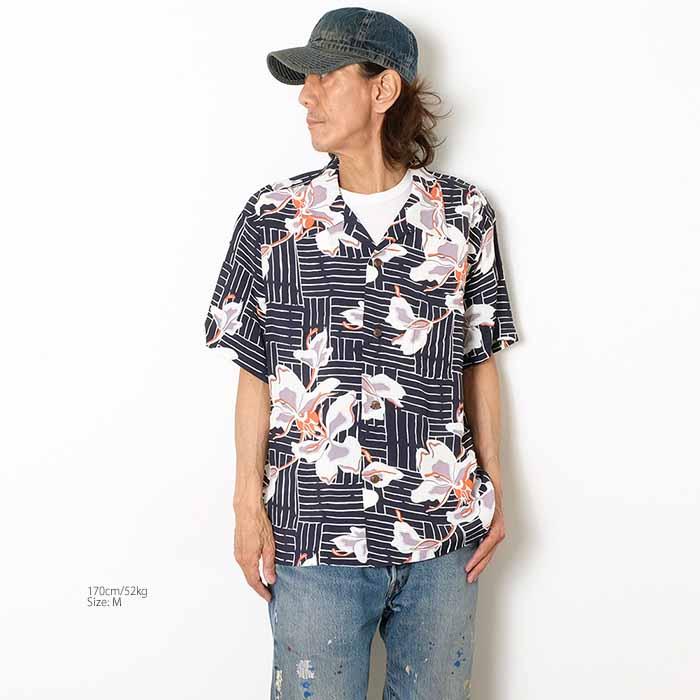 美品】✨サンサーフ カリヒジンジャー レーヨン100％ バンブー釦 L Lot